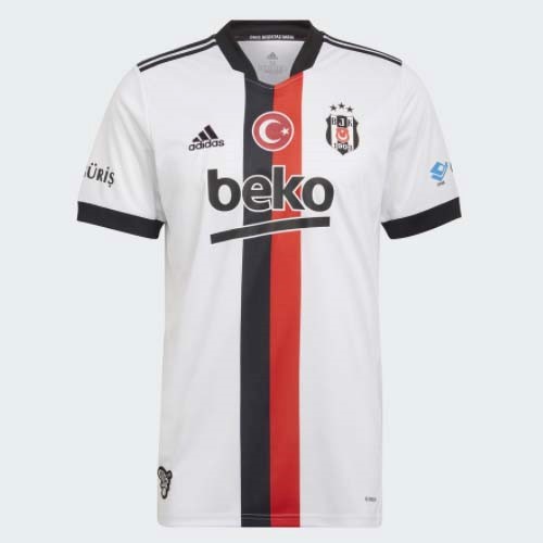 Authentic Camiseta Besiktas 1ª 2021-2022 Blanco